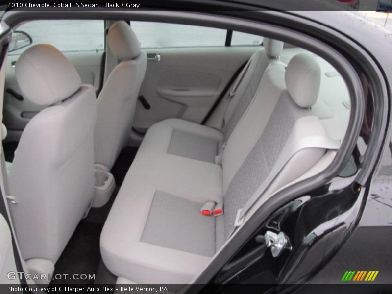 Black / Gray 2010 Chevrolet Cobalt LS Sedan