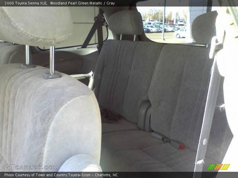 Woodland Pearl Green Metallic / Gray 2000 Toyota Sienna XLE
