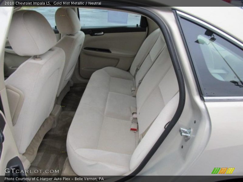 Gold Mist Metallic / Neutral 2010 Chevrolet Impala LS