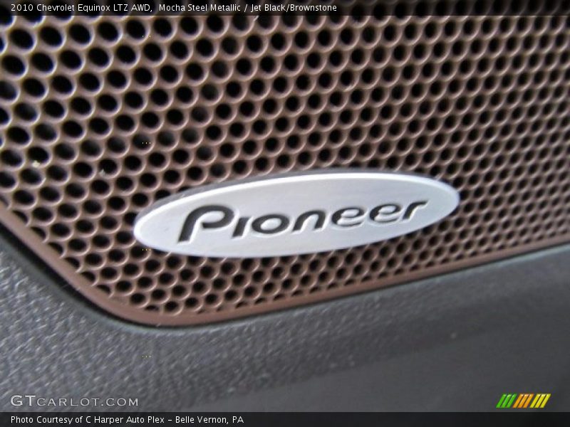 Mocha Steel Metallic / Jet Black/Brownstone 2010 Chevrolet Equinox LTZ AWD