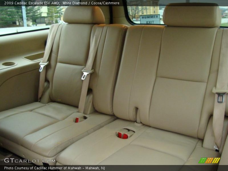  2009 Escalade ESV AWD Cocoa/Cashmere Interior