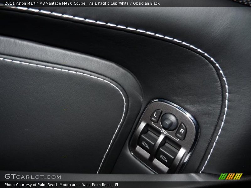 Controls of 2011 V8 Vantage N420 Coupe