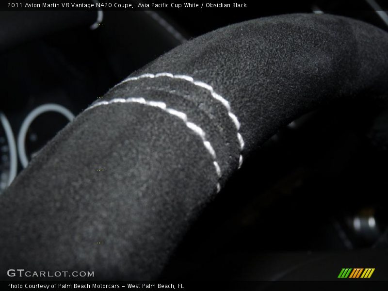  2011 V8 Vantage N420 Coupe Obsidian Black Interior