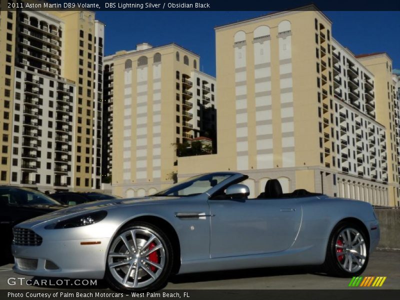 Front 3/4 View of 2011 DB9 Volante