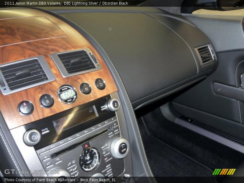 Controls of 2011 DB9 Volante