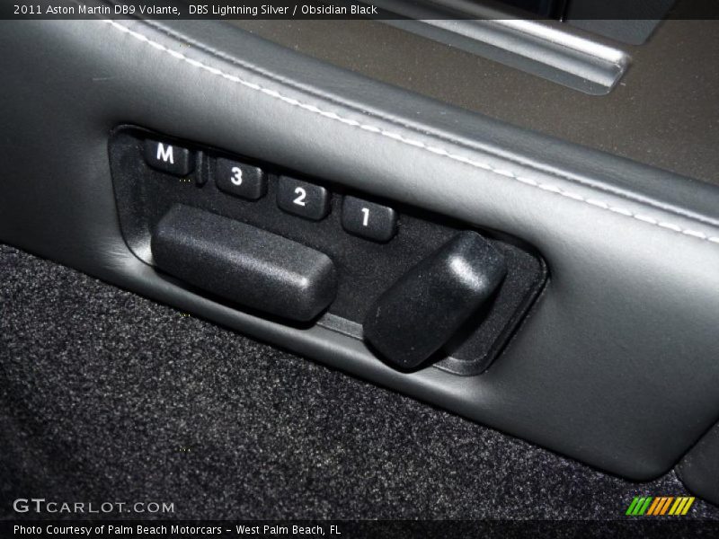 Controls of 2011 DB9 Volante