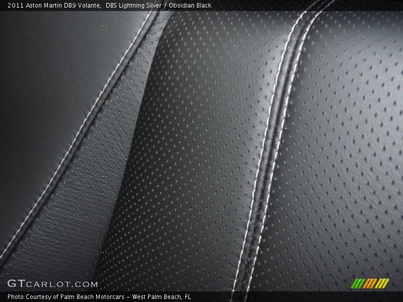 DBS Lightning Silver / Obsidian Black 2011 Aston Martin DB9 Volante
