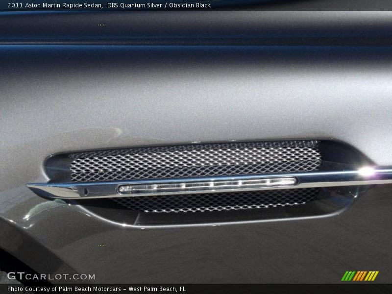 DBS Quantum Silver / Obsidian Black 2011 Aston Martin Rapide Sedan