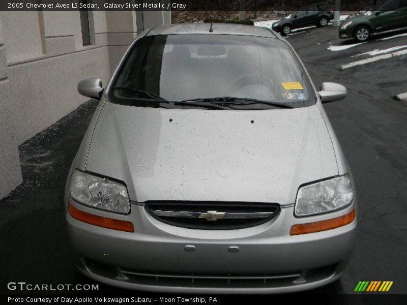 Galaxy Silver Metallic / Gray 2005 Chevrolet Aveo LS Sedan
