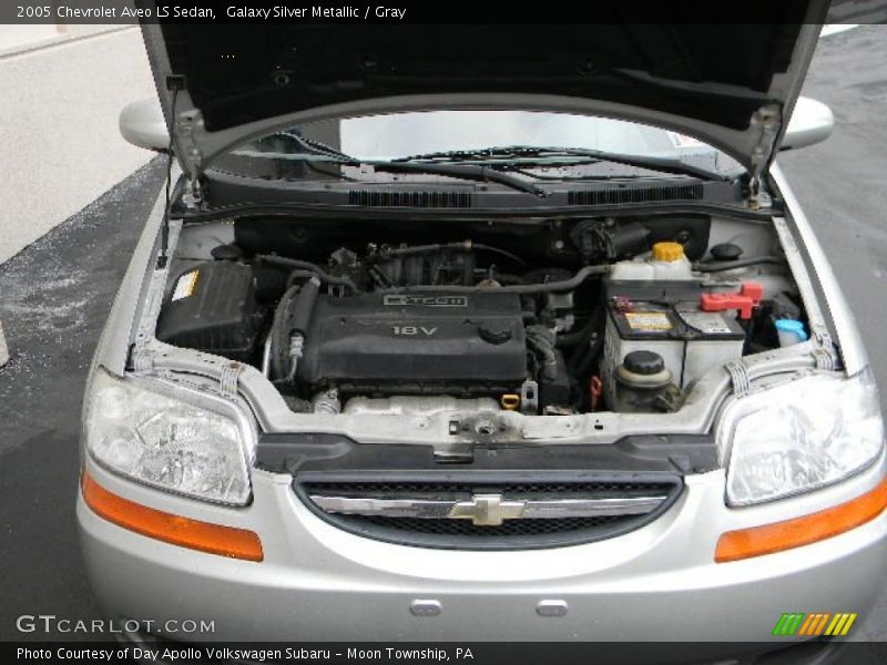  2005 Aveo LS Sedan Engine - 1.6L DOHC 16V 4 Cylinder