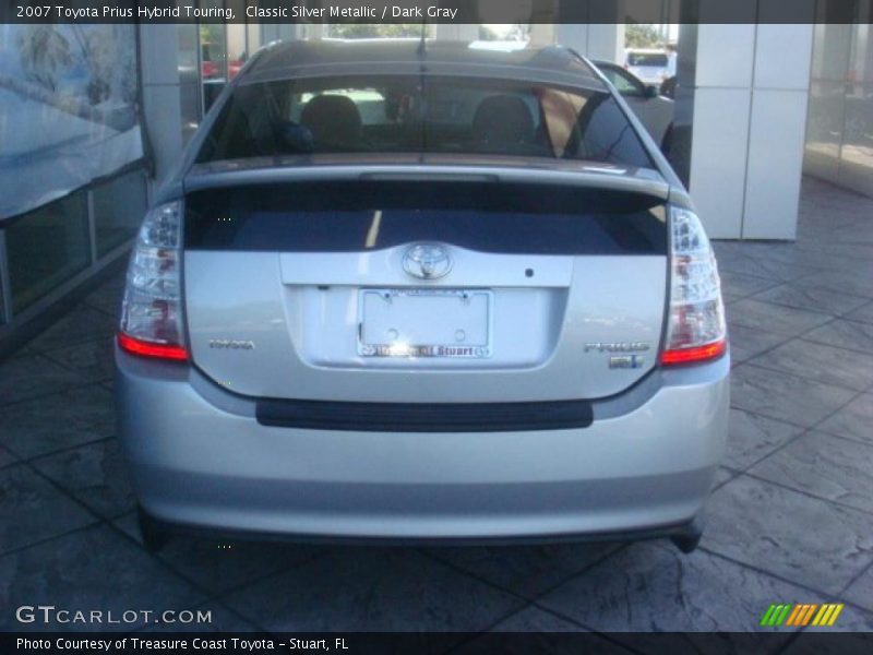 Classic Silver Metallic / Dark Gray 2007 Toyota Prius Hybrid Touring