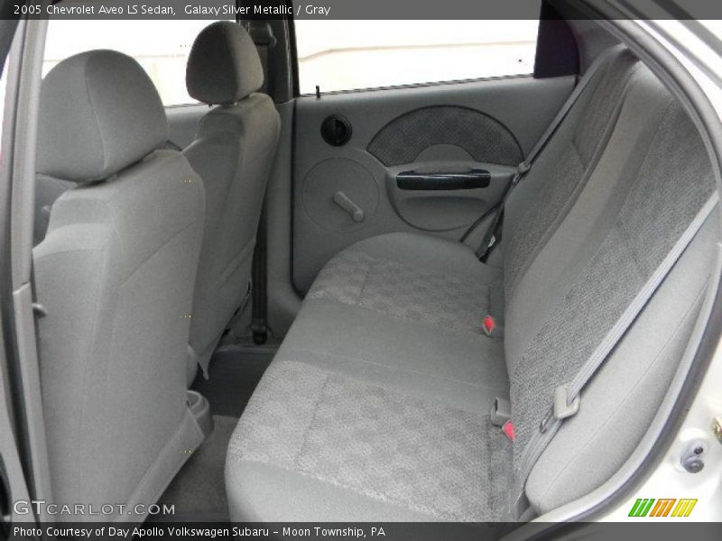  2005 Aveo LS Sedan Gray Interior