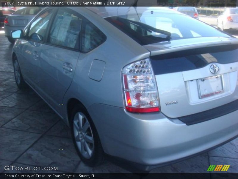 Classic Silver Metallic / Dark Gray 2007 Toyota Prius Hybrid Touring