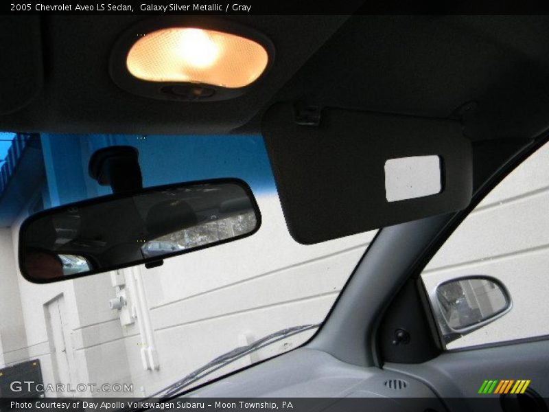Galaxy Silver Metallic / Gray 2005 Chevrolet Aveo LS Sedan