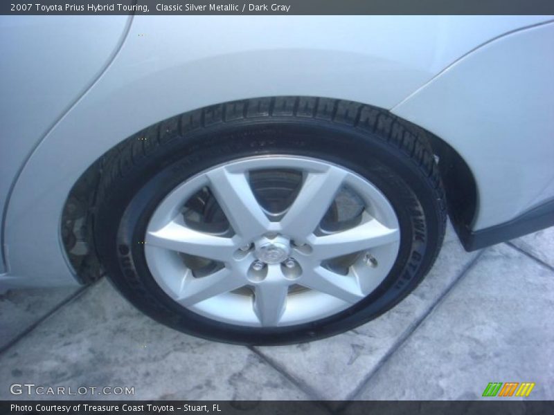 Classic Silver Metallic / Dark Gray 2007 Toyota Prius Hybrid Touring