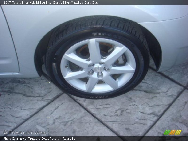 Classic Silver Metallic / Dark Gray 2007 Toyota Prius Hybrid Touring