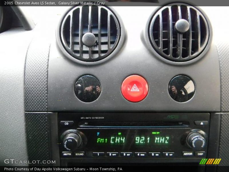 Controls of 2005 Aveo LS Sedan