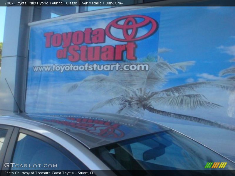 Classic Silver Metallic / Dark Gray 2007 Toyota Prius Hybrid Touring