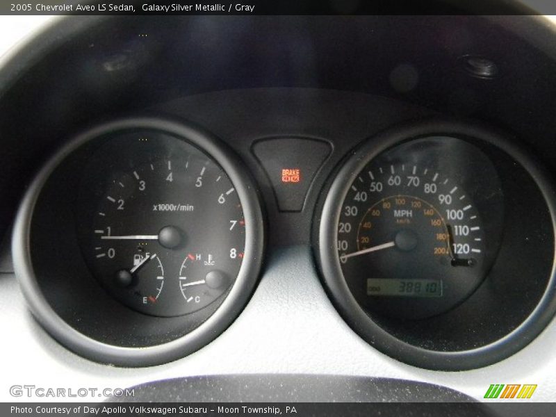 2005 Aveo LS Sedan LS Sedan Gauges