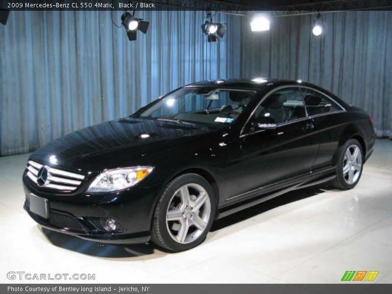 Black / Black 2009 Mercedes-Benz CL 550 4Matic