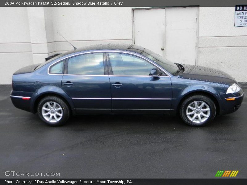 Shadow Blue Metallic / Grey 2004 Volkswagen Passat GLS Sedan