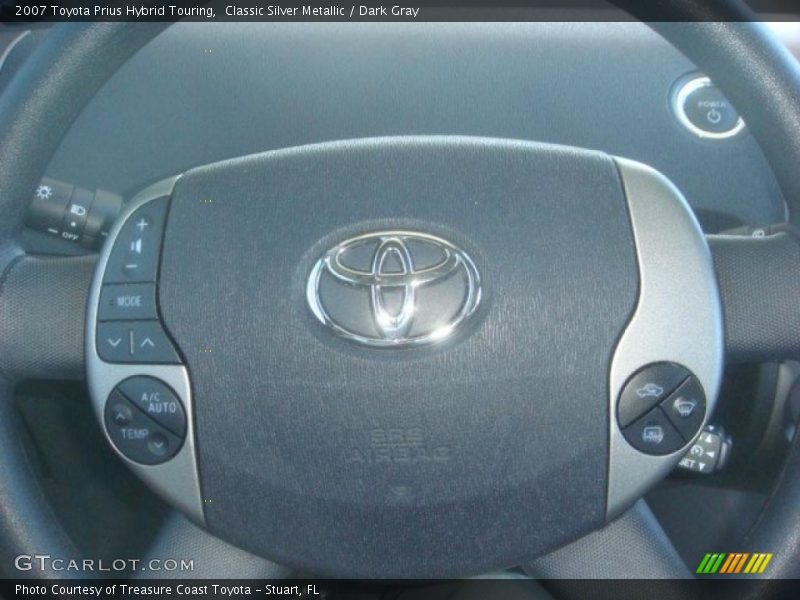 Classic Silver Metallic / Dark Gray 2007 Toyota Prius Hybrid Touring