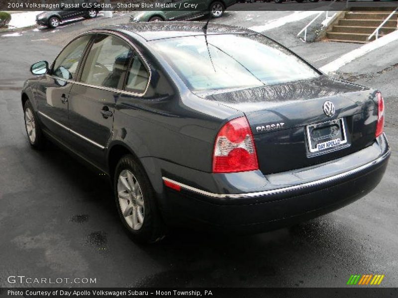 Shadow Blue Metallic / Grey 2004 Volkswagen Passat GLS Sedan