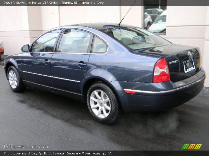 Shadow Blue Metallic / Grey 2004 Volkswagen Passat GLS Sedan