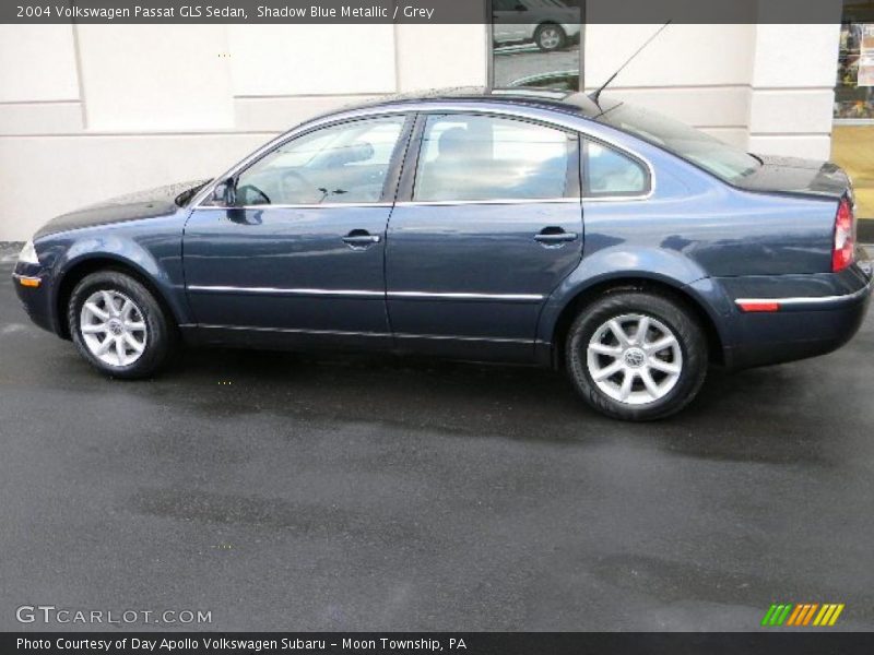 Shadow Blue Metallic / Grey 2004 Volkswagen Passat GLS Sedan