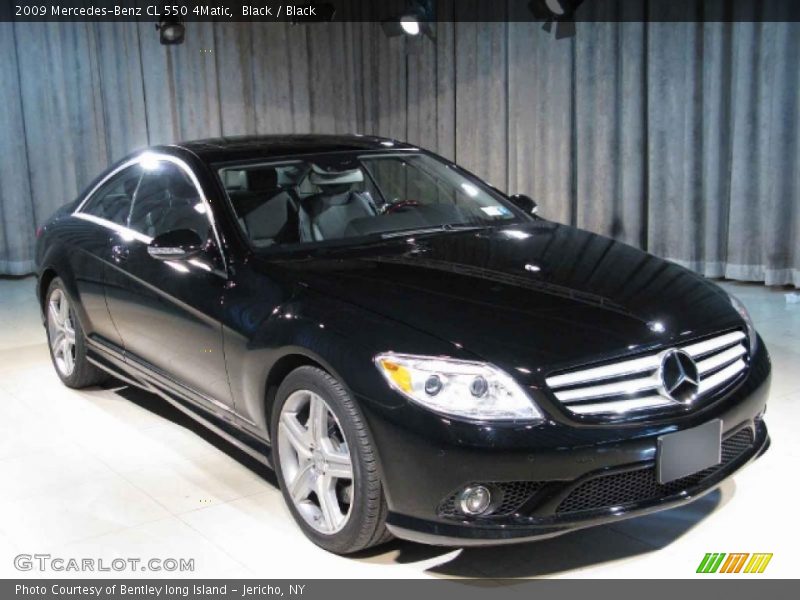 Black / Black 2009 Mercedes-Benz CL 550 4Matic