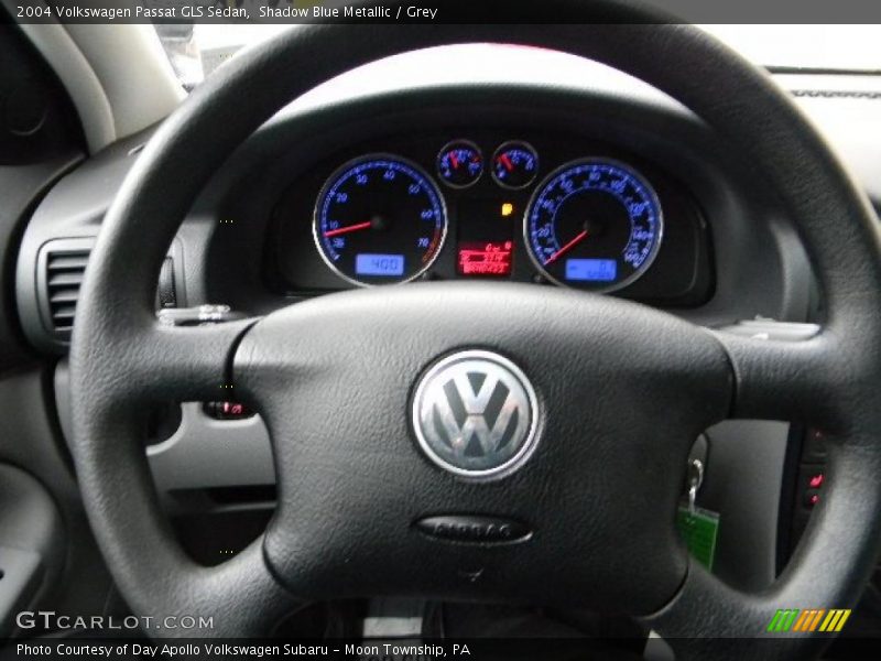 Shadow Blue Metallic / Grey 2004 Volkswagen Passat GLS Sedan