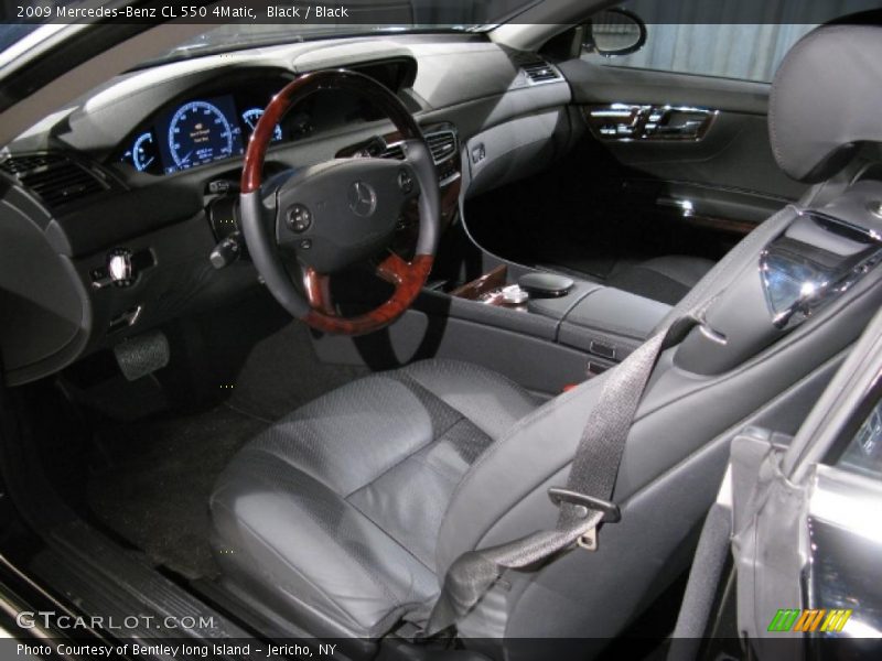 Black / Black 2009 Mercedes-Benz CL 550 4Matic