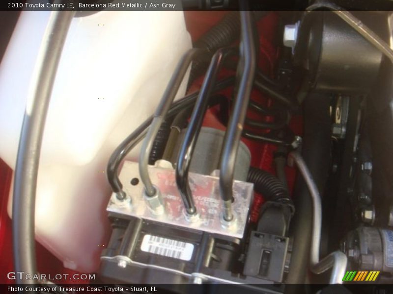 Barcelona Red Metallic / Ash Gray 2010 Toyota Camry LE