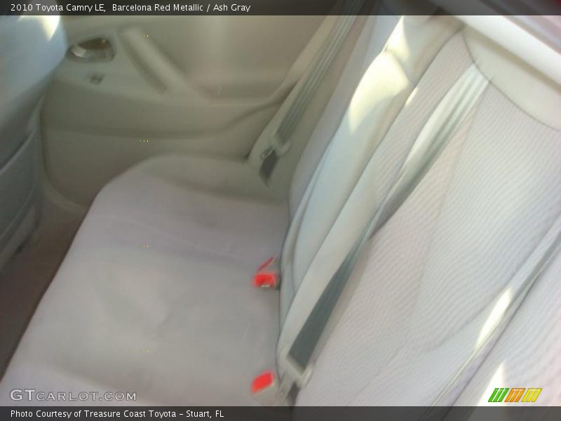 Barcelona Red Metallic / Ash Gray 2010 Toyota Camry LE