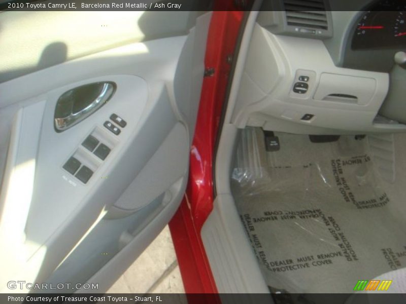 Barcelona Red Metallic / Ash Gray 2010 Toyota Camry LE