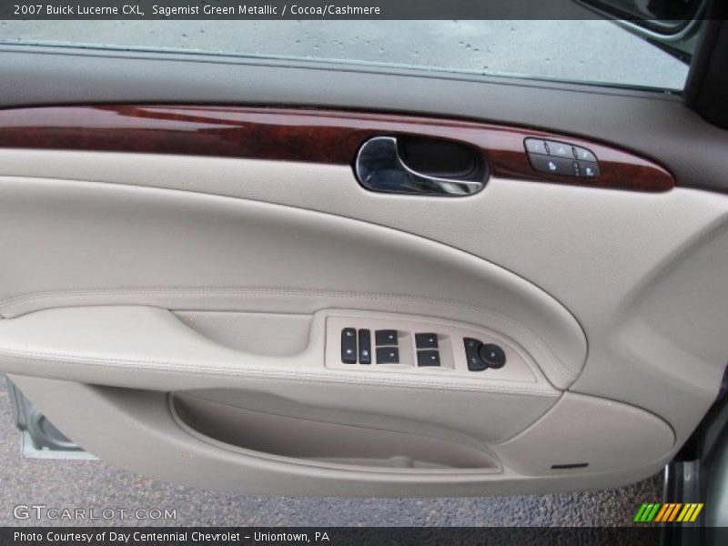 Sagemist Green Metallic / Cocoa/Cashmere 2007 Buick Lucerne CXL