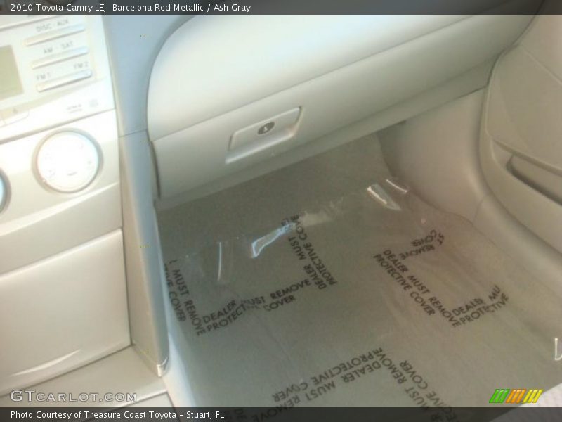 Barcelona Red Metallic / Ash Gray 2010 Toyota Camry LE