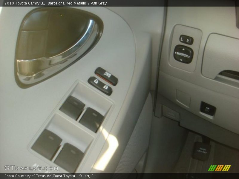 Barcelona Red Metallic / Ash Gray 2010 Toyota Camry LE