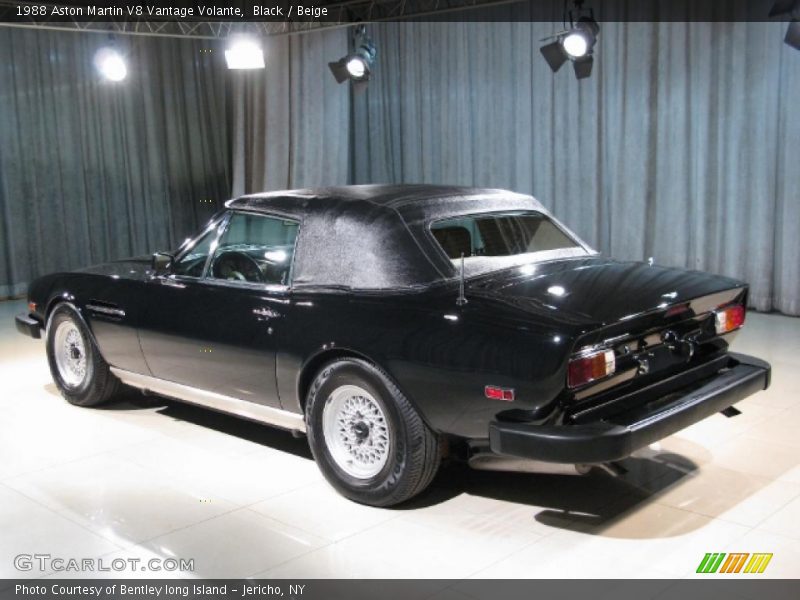  1988 V8 Vantage Volante Black