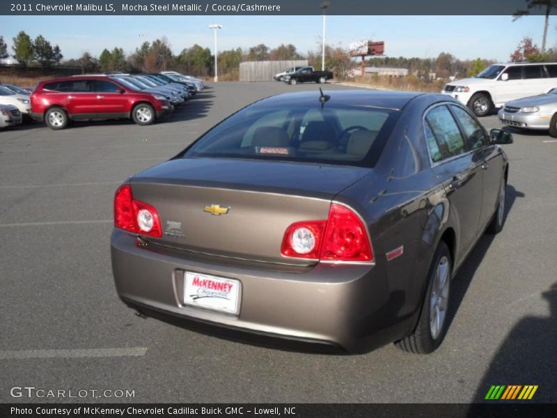 Mocha Steel Metallic / Cocoa/Cashmere 2011 Chevrolet Malibu LS