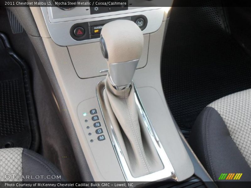 Mocha Steel Metallic / Cocoa/Cashmere 2011 Chevrolet Malibu LS