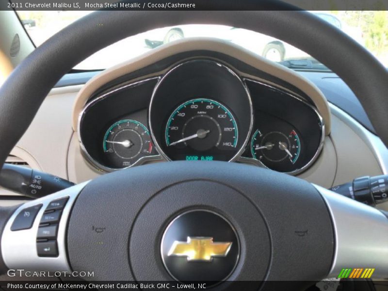 Mocha Steel Metallic / Cocoa/Cashmere 2011 Chevrolet Malibu LS