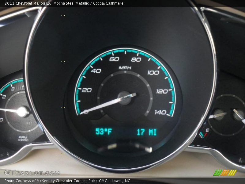 Mocha Steel Metallic / Cocoa/Cashmere 2011 Chevrolet Malibu LS