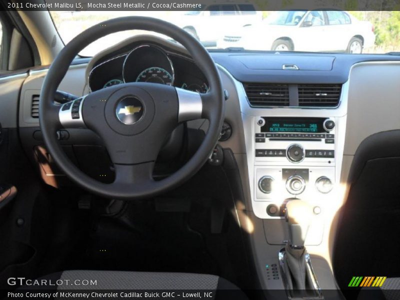 Mocha Steel Metallic / Cocoa/Cashmere 2011 Chevrolet Malibu LS
