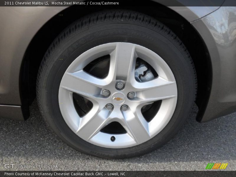 Mocha Steel Metallic / Cocoa/Cashmere 2011 Chevrolet Malibu LS