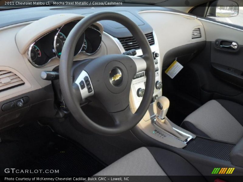 Mocha Steel Metallic / Cocoa/Cashmere 2011 Chevrolet Malibu LS