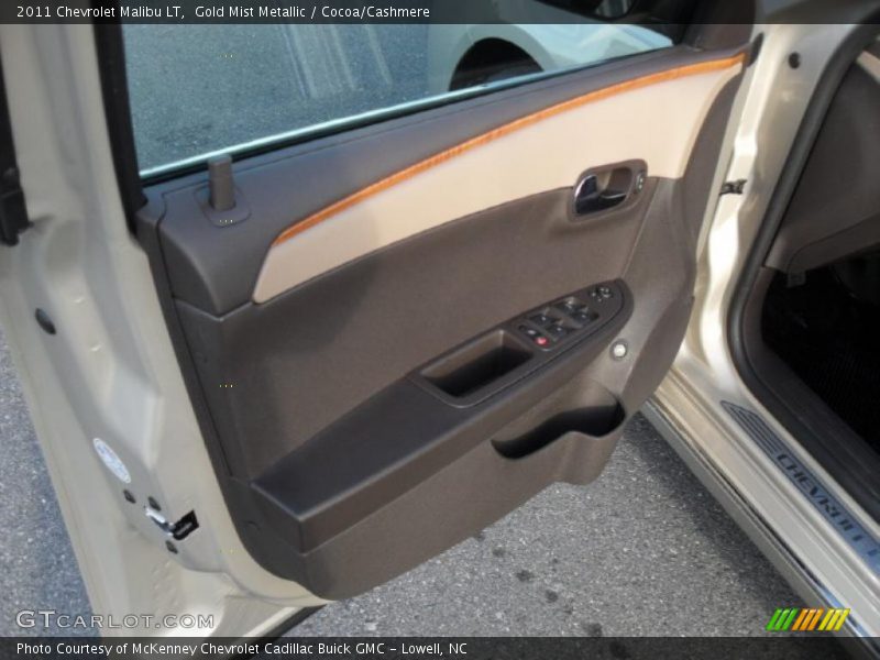 Gold Mist Metallic / Cocoa/Cashmere 2011 Chevrolet Malibu LT