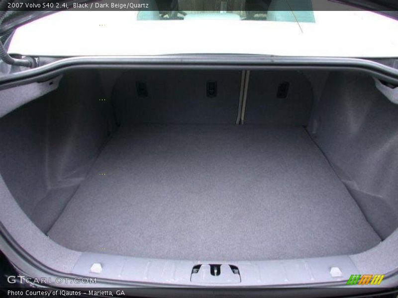 Black / Dark Beige/Quartz 2007 Volvo S40 2.4i