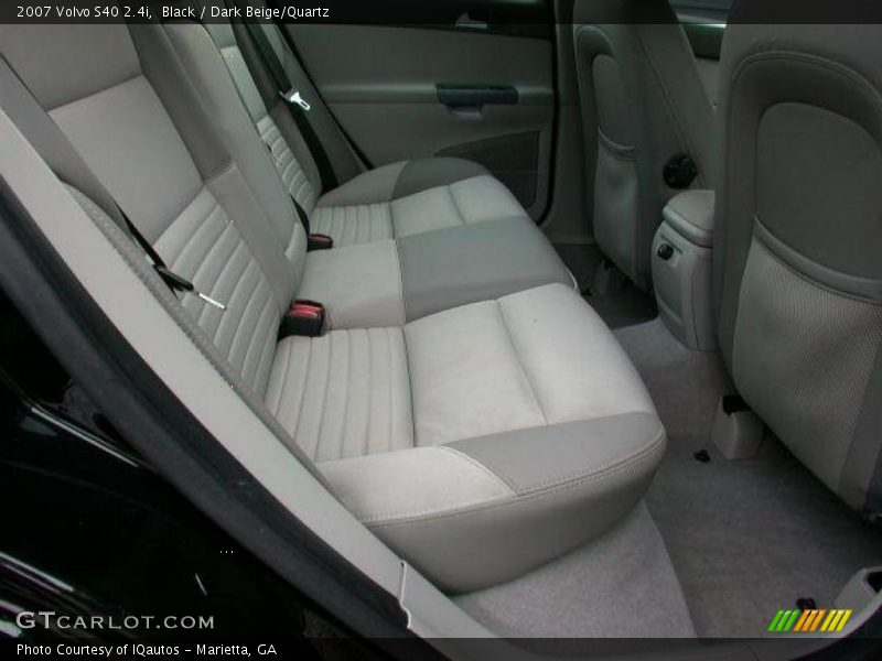 Black / Dark Beige/Quartz 2007 Volvo S40 2.4i