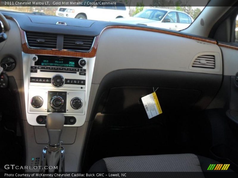 Gold Mist Metallic / Cocoa/Cashmere 2011 Chevrolet Malibu LT